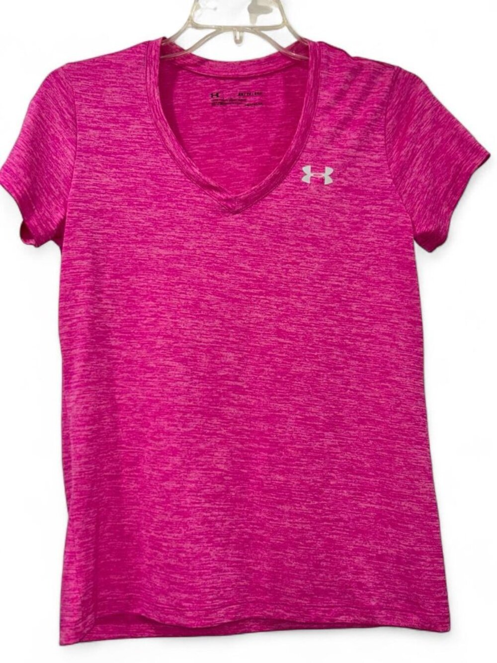 Under Armour Pink Vneck Tshirt Women's XS